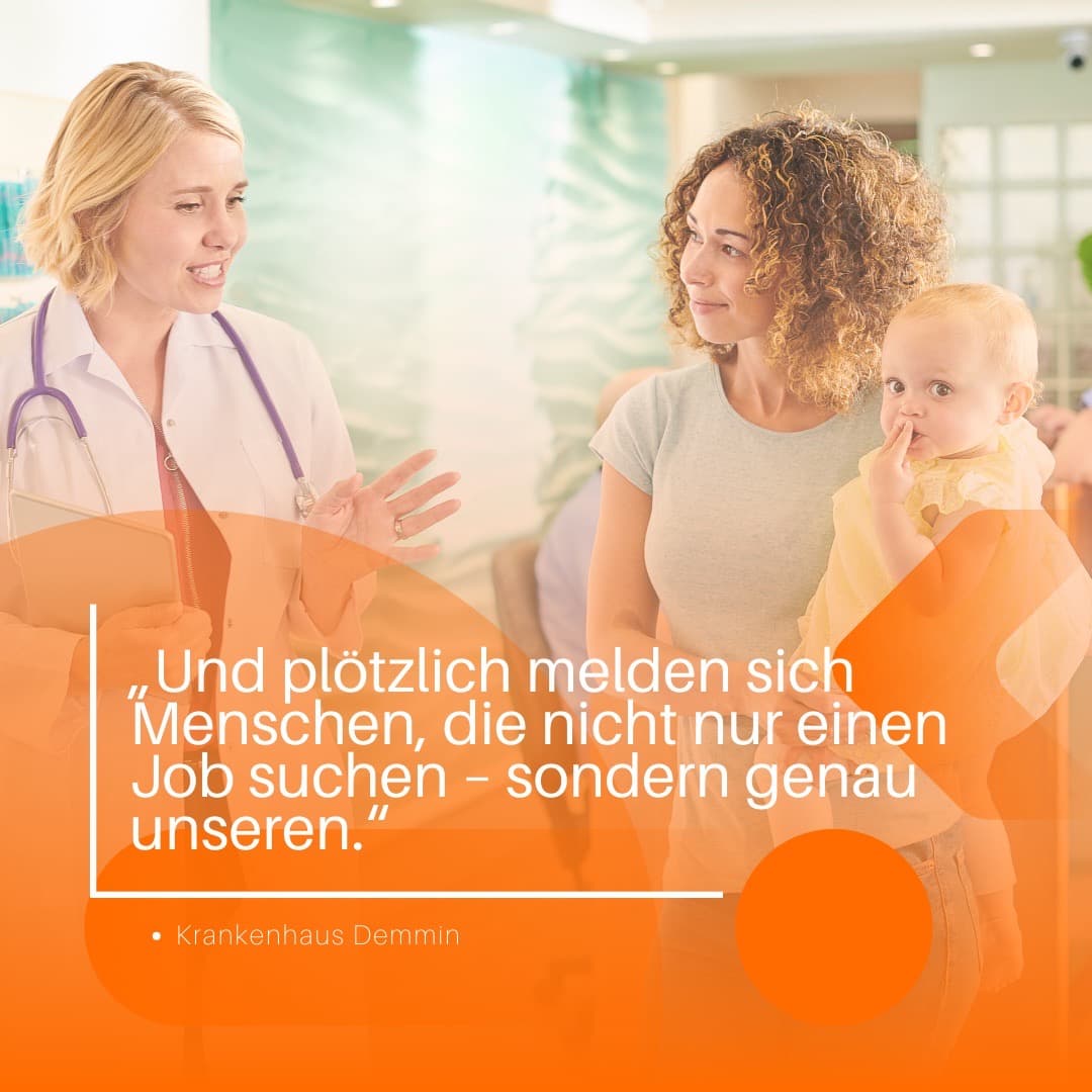 Referenz: Krankenhaus Demmin — Erfolgsgeschichte Fachkräftegewinnung in Demmin, MV